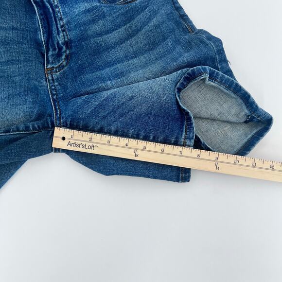 KUT FROM THE KLOTH CHLOE BOYFRIEND ROLLUP DENIM SHORTS SIZE S WOMENS - Picture 11 of 11